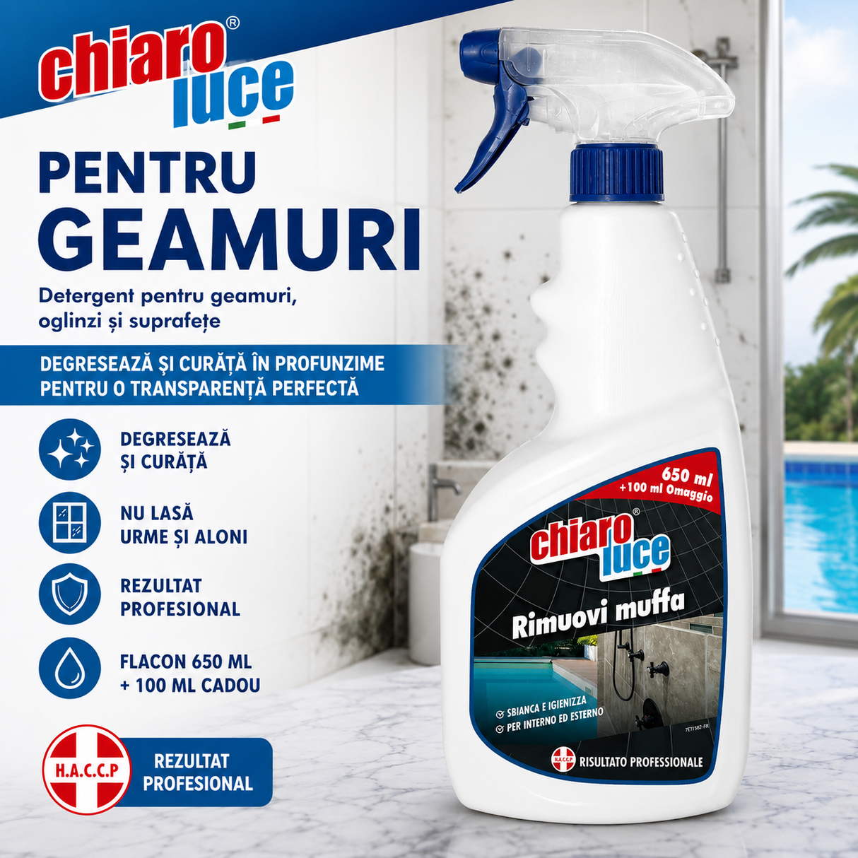 Chiaro Luce Anti Mucegai Spray 750 ml