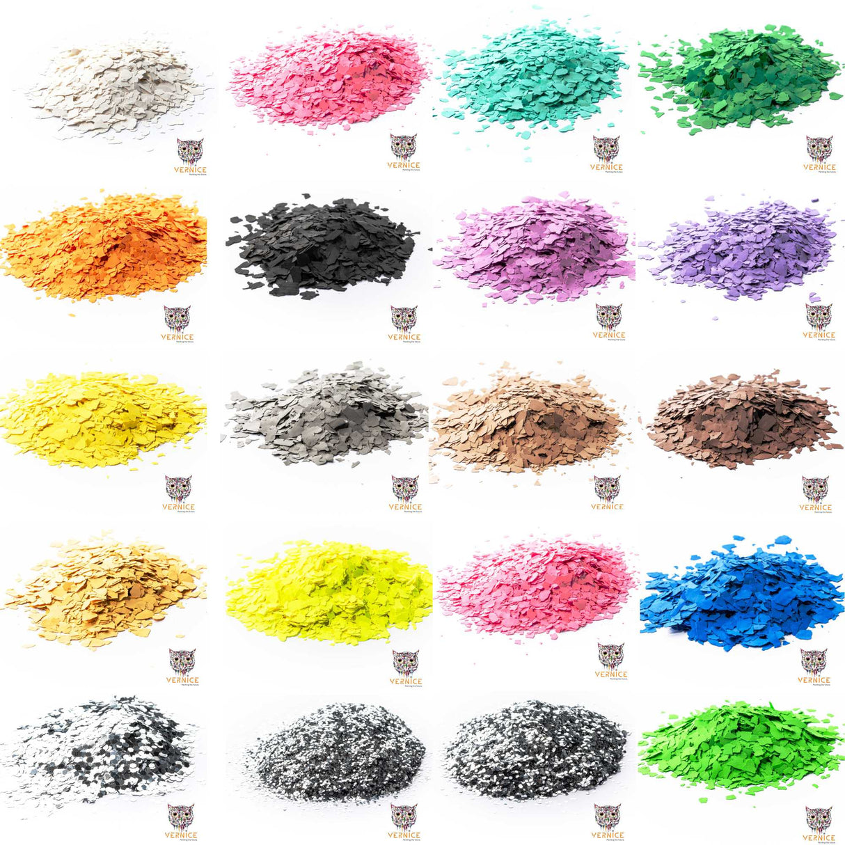 Fulgi decorativi rosu