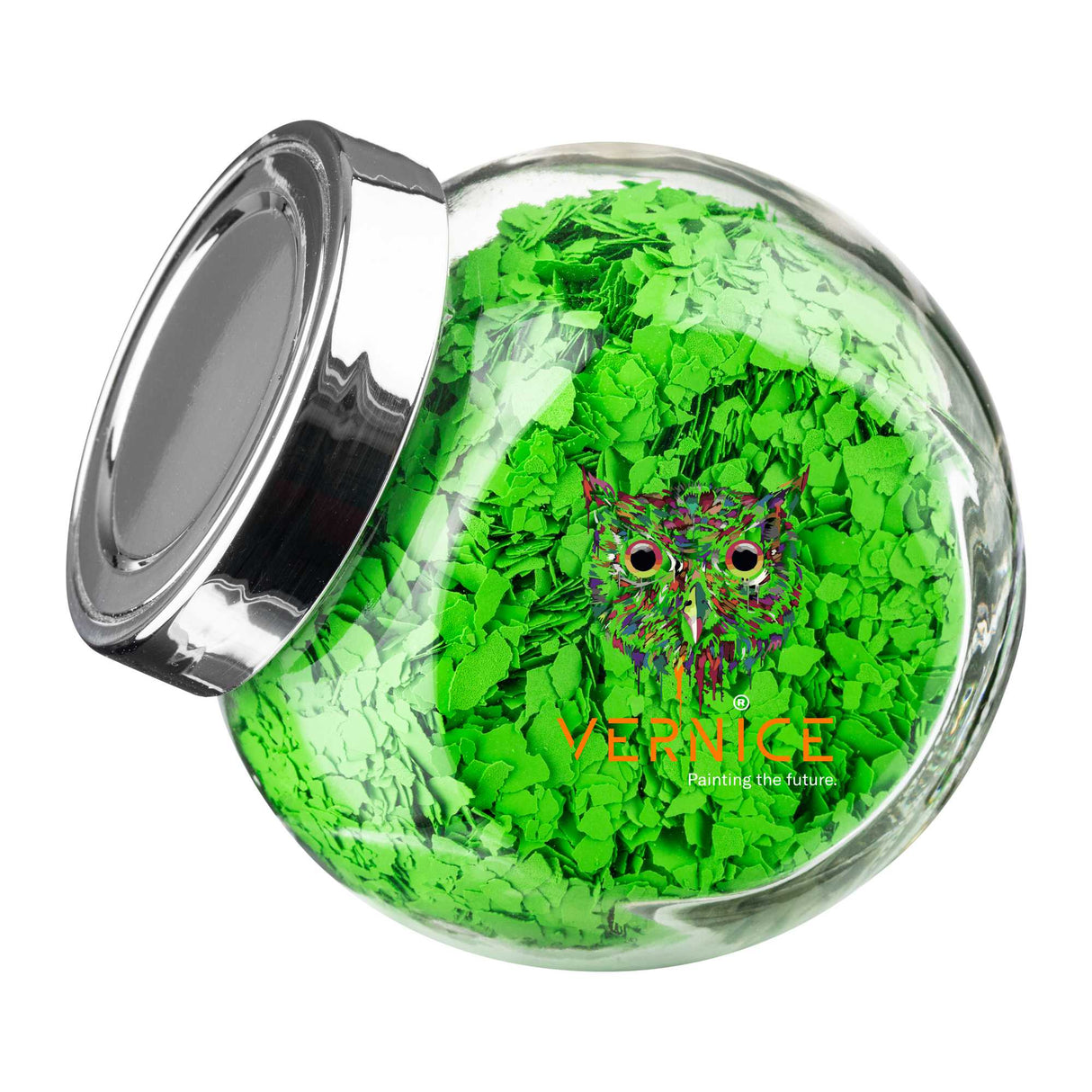 Fulgi decorativi verde 100g