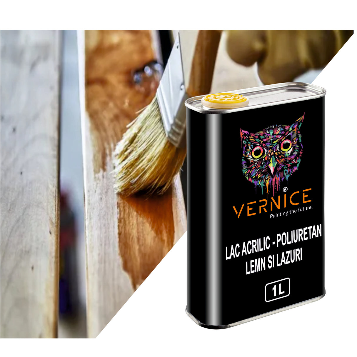 LAC ACRILIC-POLIURETANIC PENTRU LEMN SI LAZURI