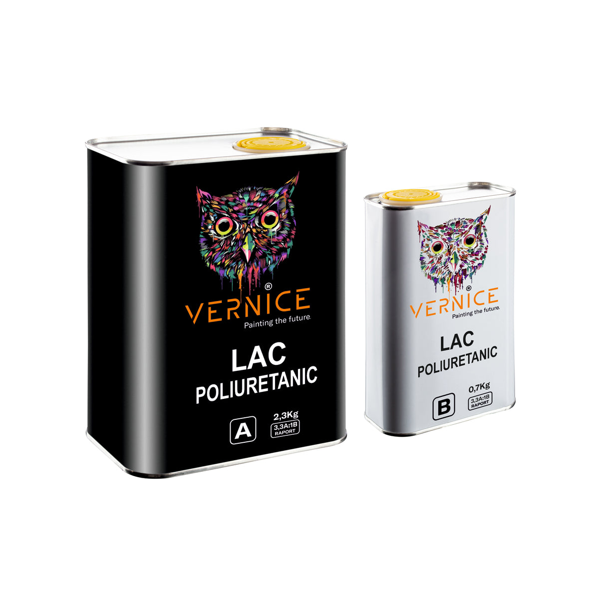 LAC POLIURETANIC RT LUCIOS BETON, METAL, LEMN