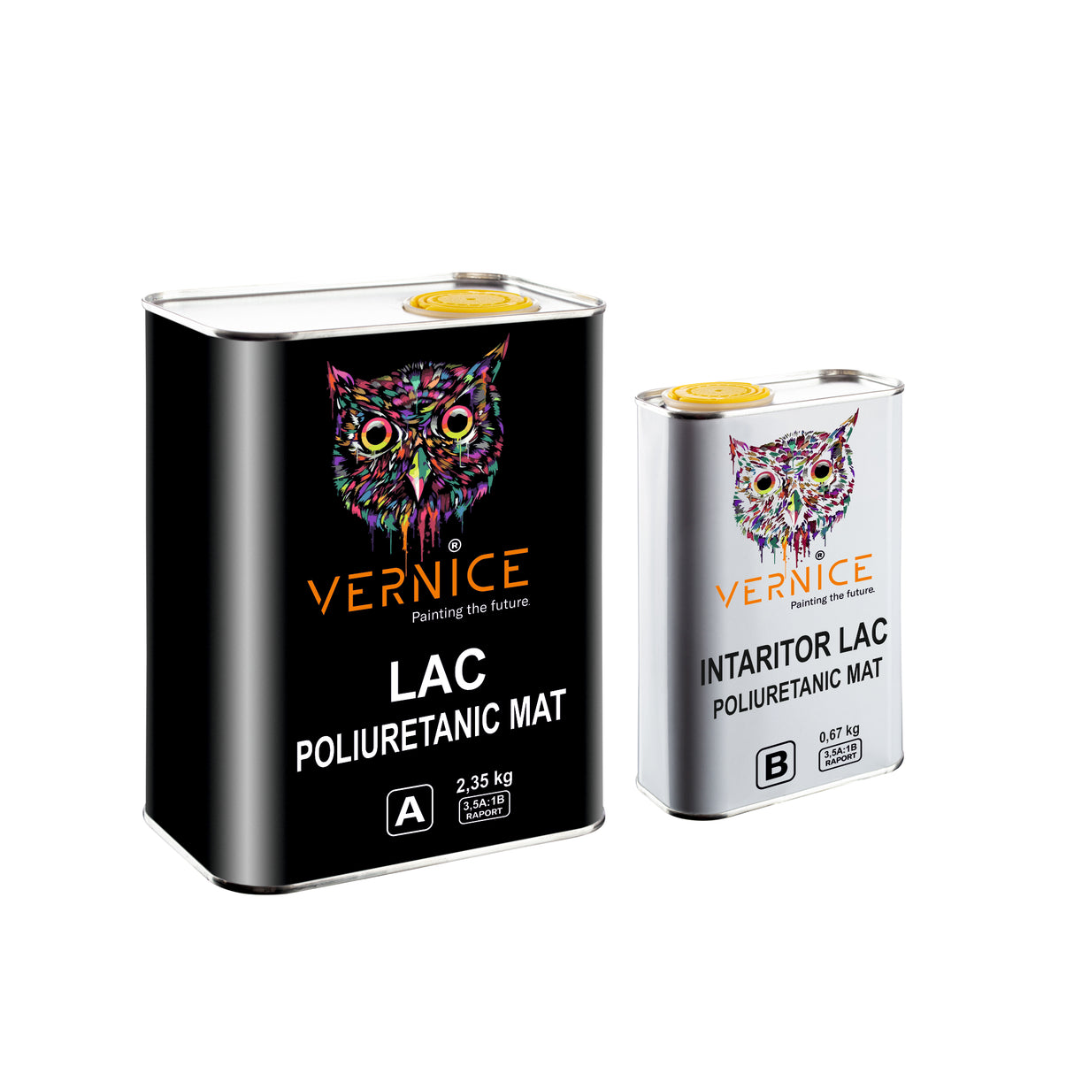 LAC POLIURETANIC RT MAT BETON, METAL, LEMN