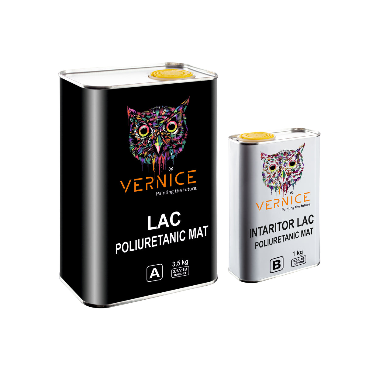 LAC POLIURETANIC RT MAT BETON, METAL, LEMN