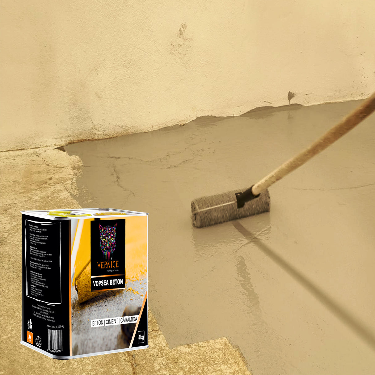 VOPSEA PARDOSEALA BETON EXTERIOR si INTERIOR 4KG