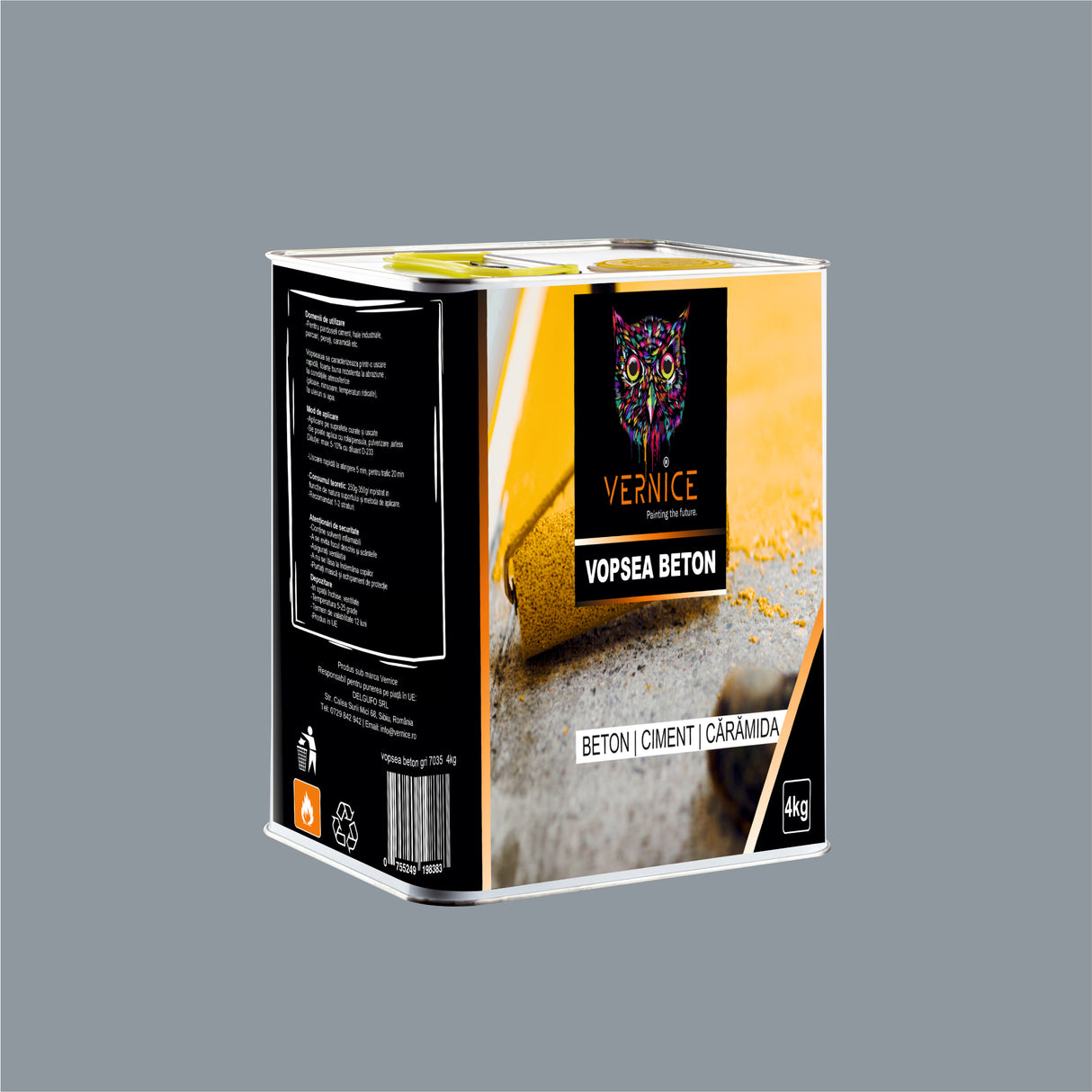 VOPSEA PARDOSEALA BETON EXTERIOR si INTERIOR 4KG