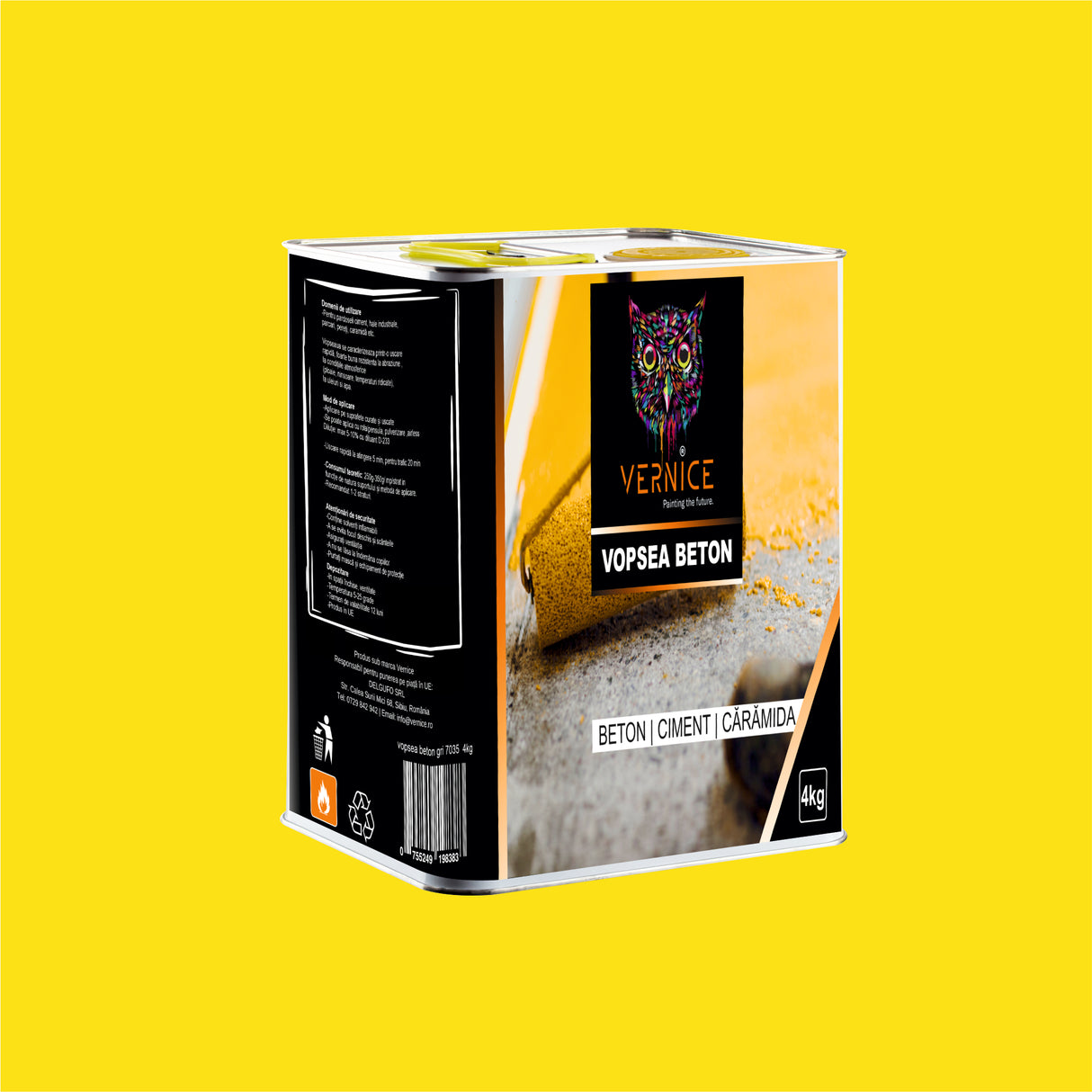 VOPSEA PARDOSEALA BETON EXTERIOR si INTERIOR 4KG