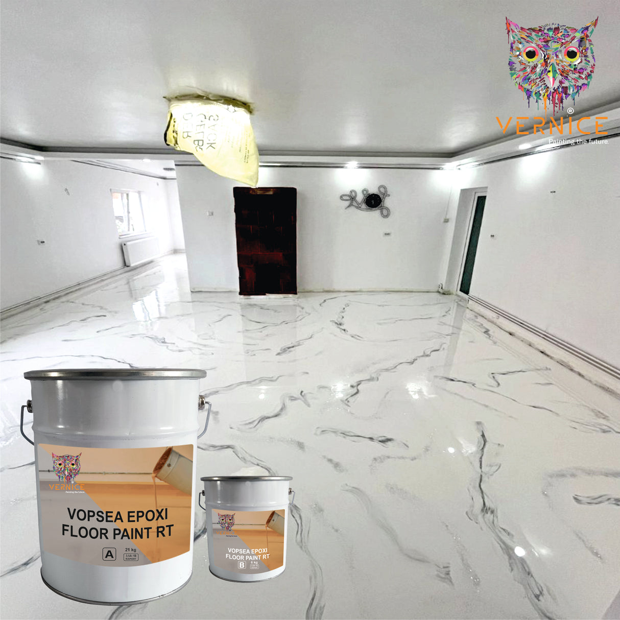 Rasina Autonivelanta Colorata dupa cod RAL 23kg