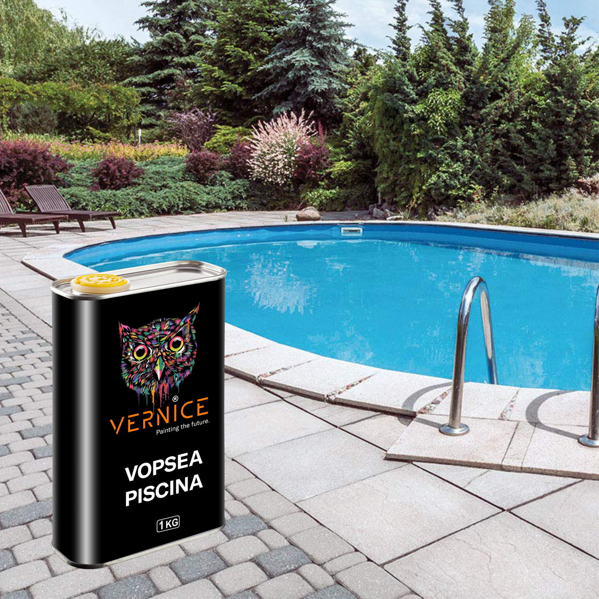 VOPSEA PISCINA BLEU ALBASTRU RAL 5012 1kg