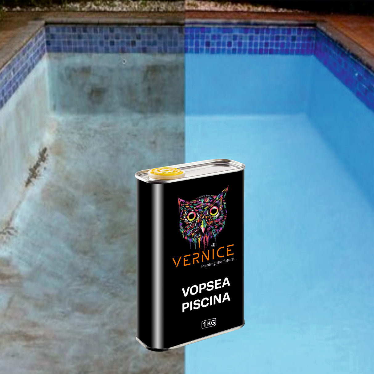 VOPSEA PISCINA BLEU ALBASTRU RAL 5012 1kg