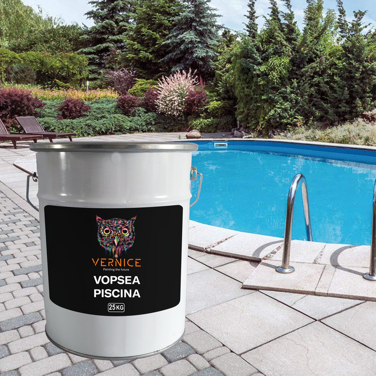 VOPSEA PISCINA BLEU ALBASTRU RAL 5012 25kg