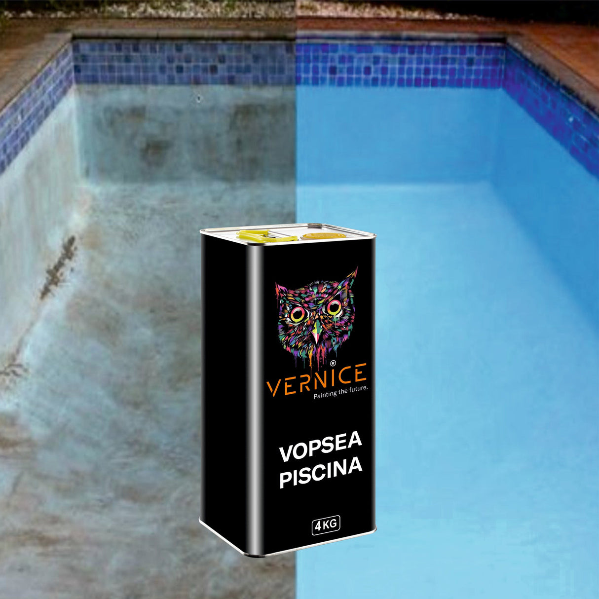 VOPSEA PISCINA BLEU ALBASTRU RAL 5012 25kg