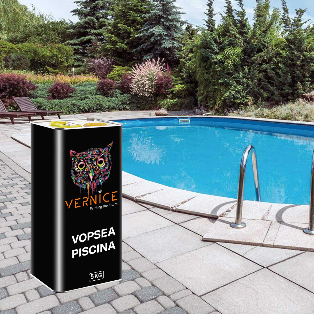 VOPSEA PISCINA BLEU ALBASTRU RAL 5012 5kg