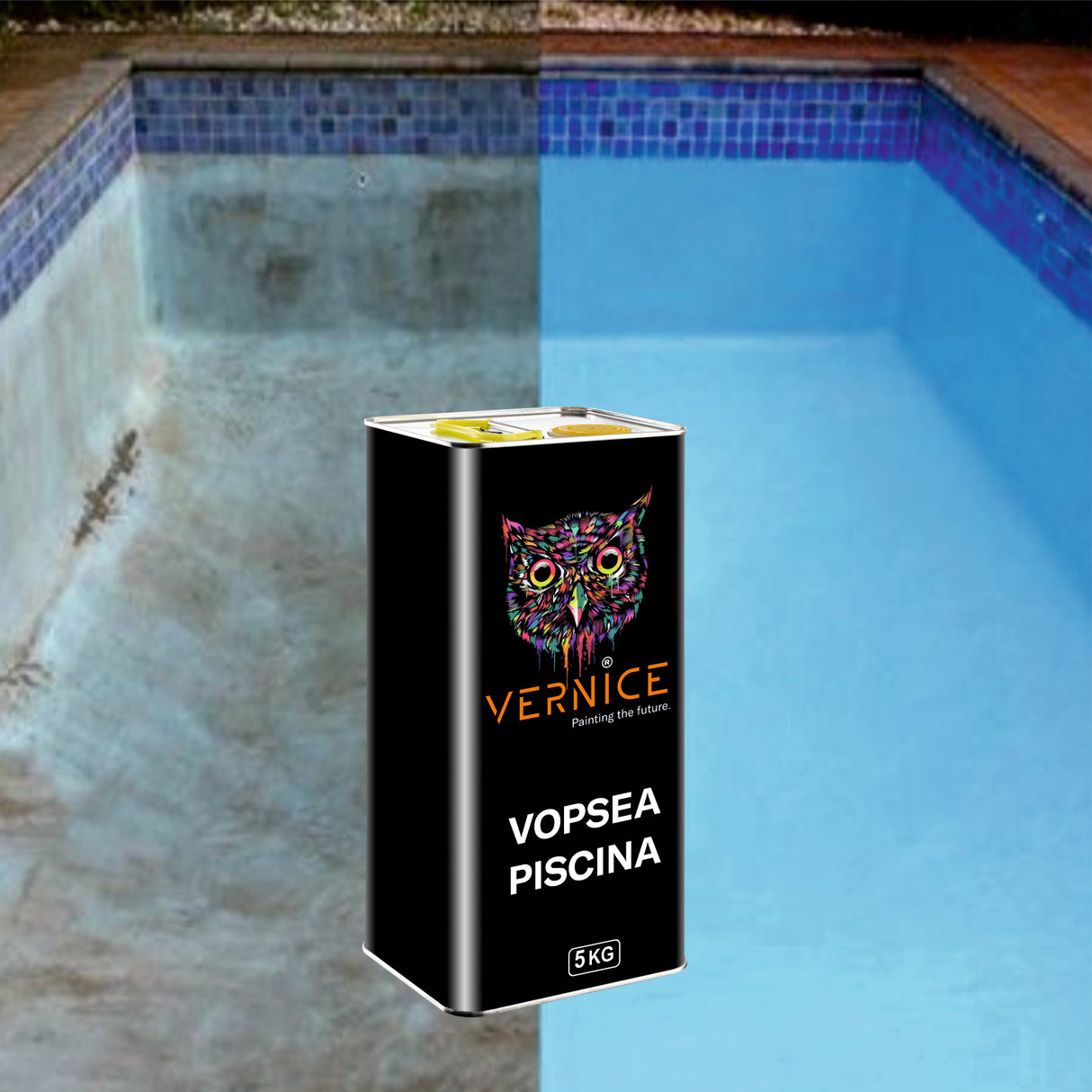 VOPSEA PISCINA BLEU ALBASTRU RAL 5012 5kg