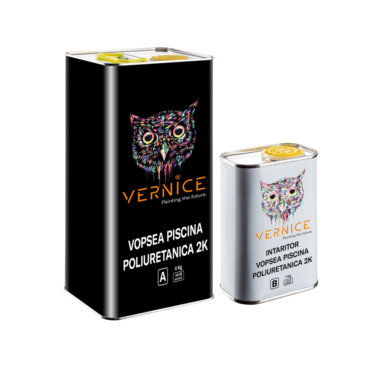 VOPSEA PISCINA 2K BICOMPONENTA POLIURETANICA ALB