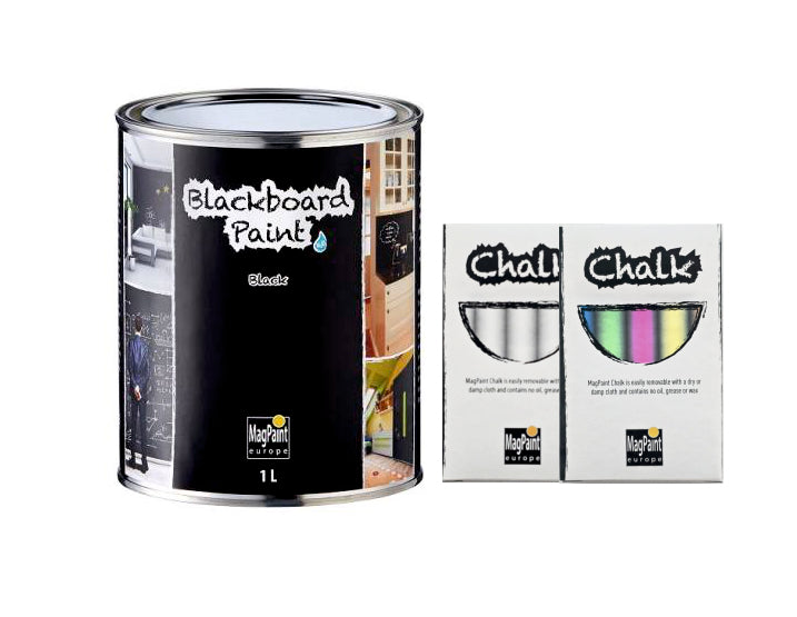 VOPSEA BLACKBOARD TABLA DE SCRIS NEGRU 1kg +CRETA