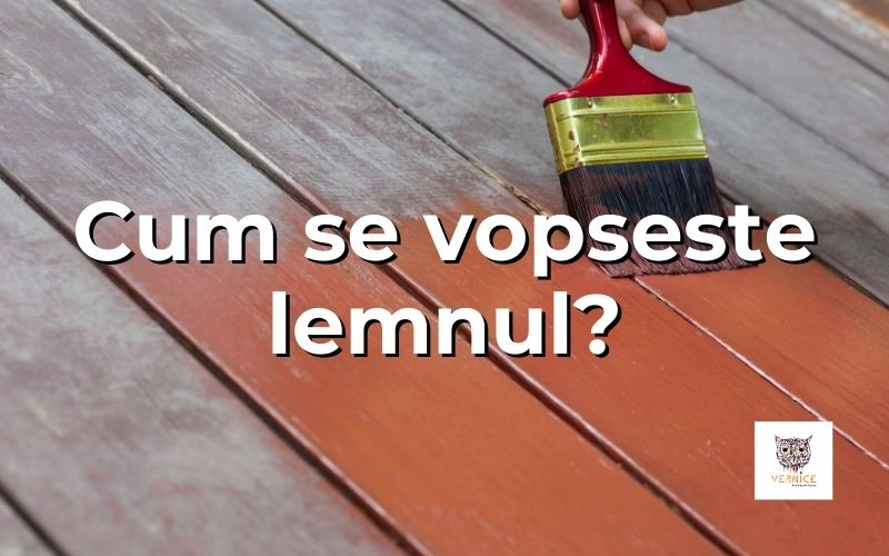 Cum se vopseste lemnul? – VERNICE
