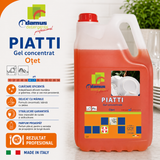Detergent concentrat pentru vase Chiaro Luce Piatti – Oțet, 5 kg