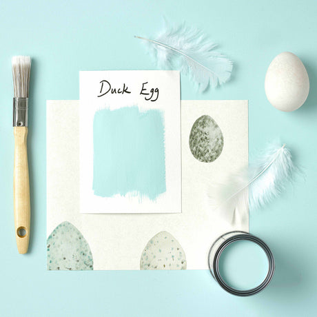 CHALKY DUCK EGG FURNITURE PAINT 