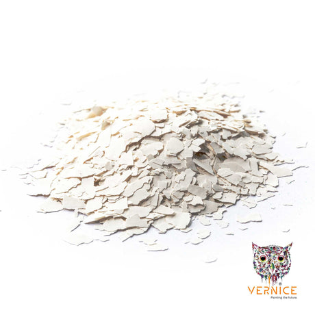 Decorative white flakes 100g