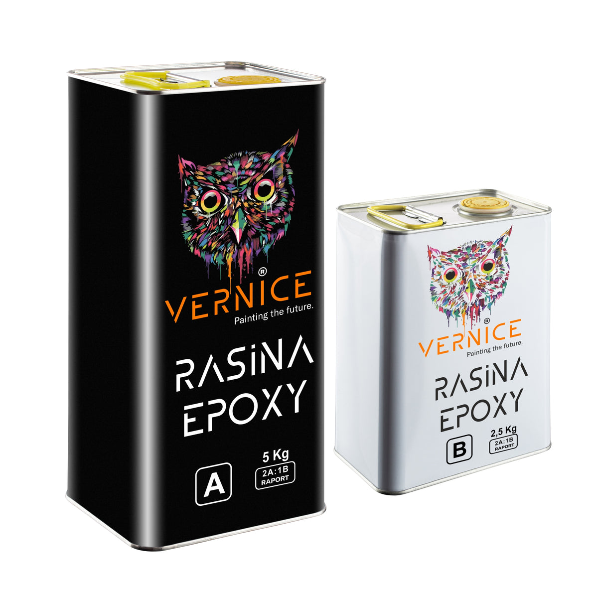 Rasina epoxy transparentă 7.5 kg RT – VERNICE