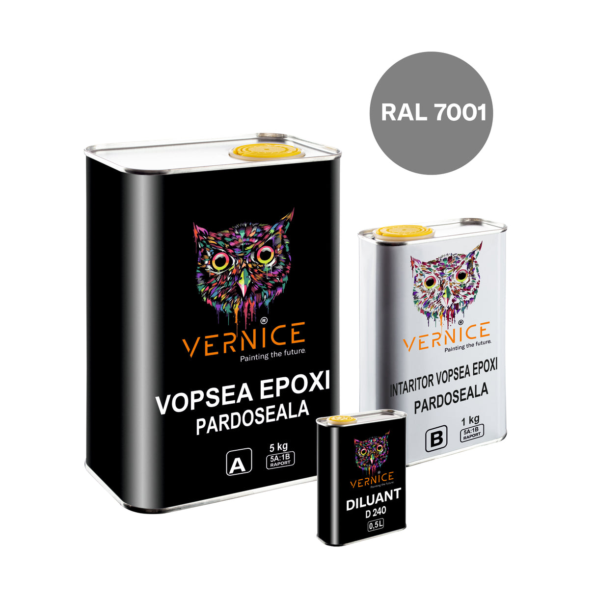 VOPSEA EPOXI PARDOSEALA SEMIMAT ECO 6kg/45mp/strat +SOLVENT 0,5L
