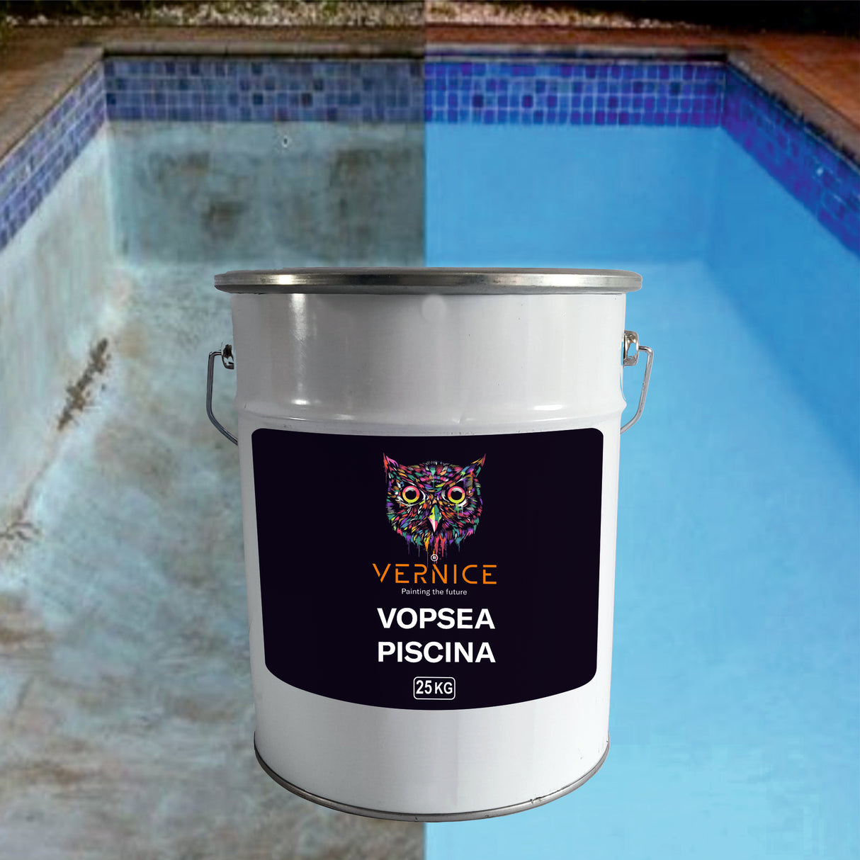 VOPSEA PISCINA BLEU ALBASTRU RAL 5012  25kg